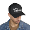 Que Chimba Embroidered Baseball Cap — Casual Latin Pride Hat