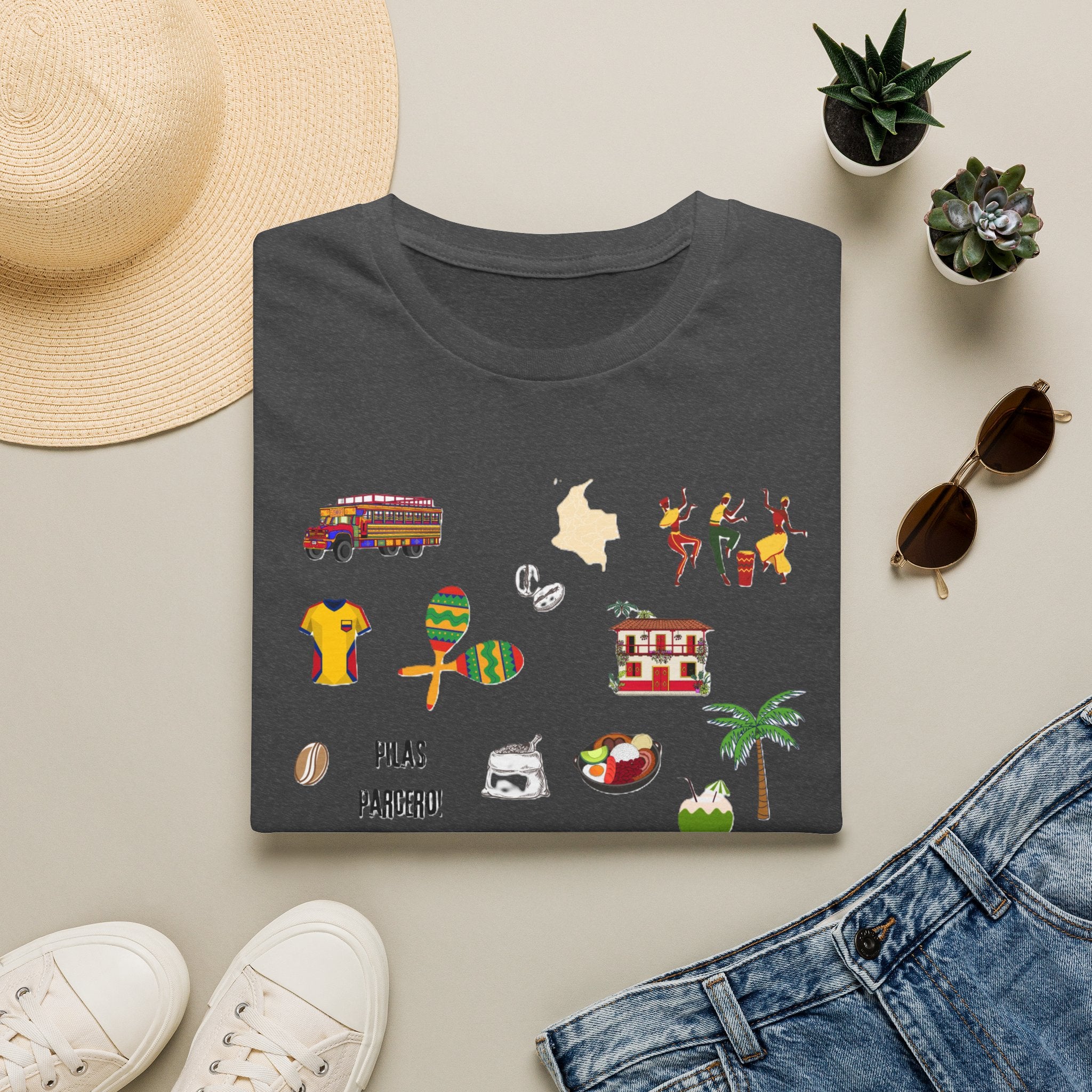 T-Shirt — Colombian Culture Icons