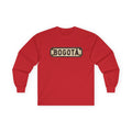 Bogotá Vintage License Plate Long Sleeve Tee