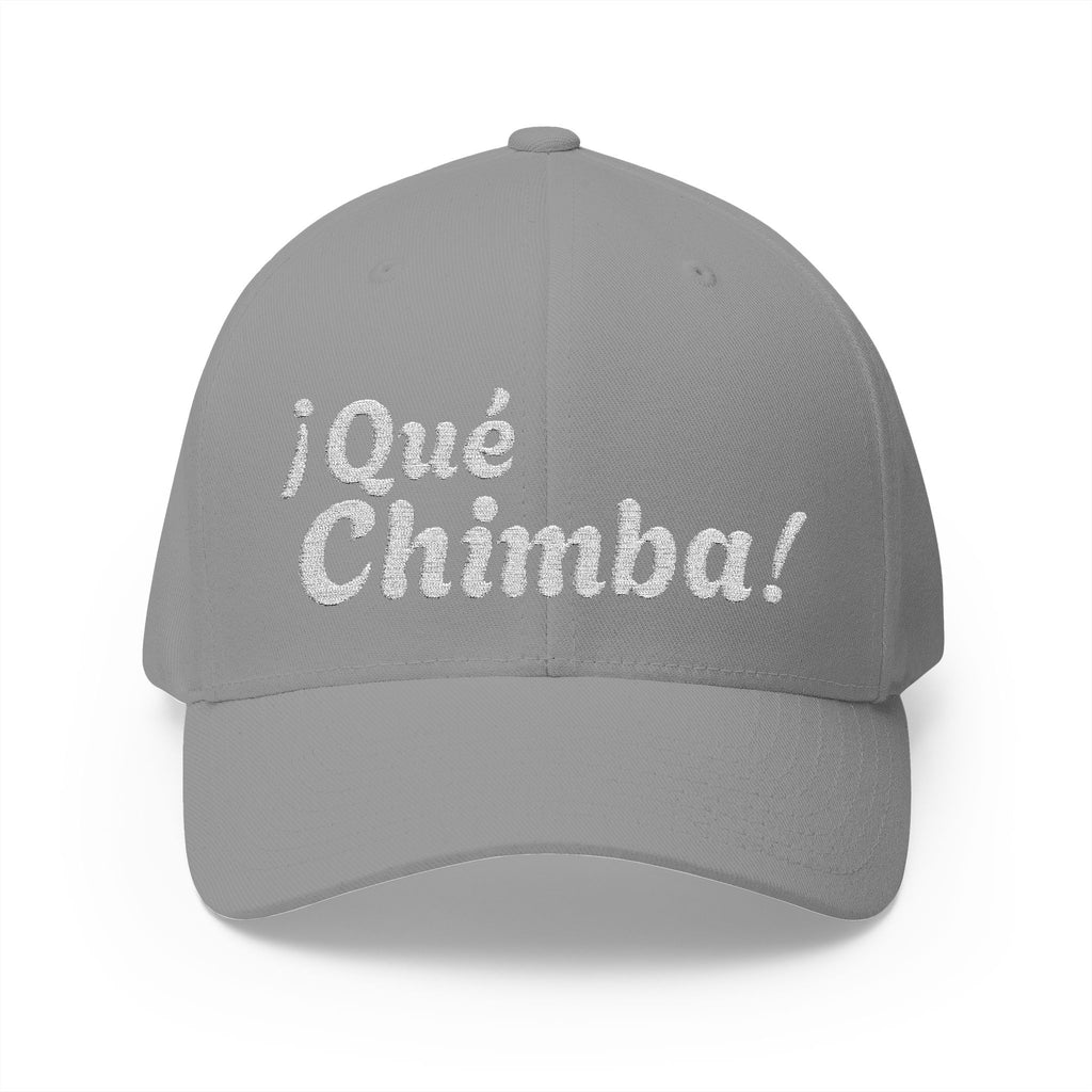 Que Chimba Embroidered Baseball Cap — Casual Latin Pride Hat