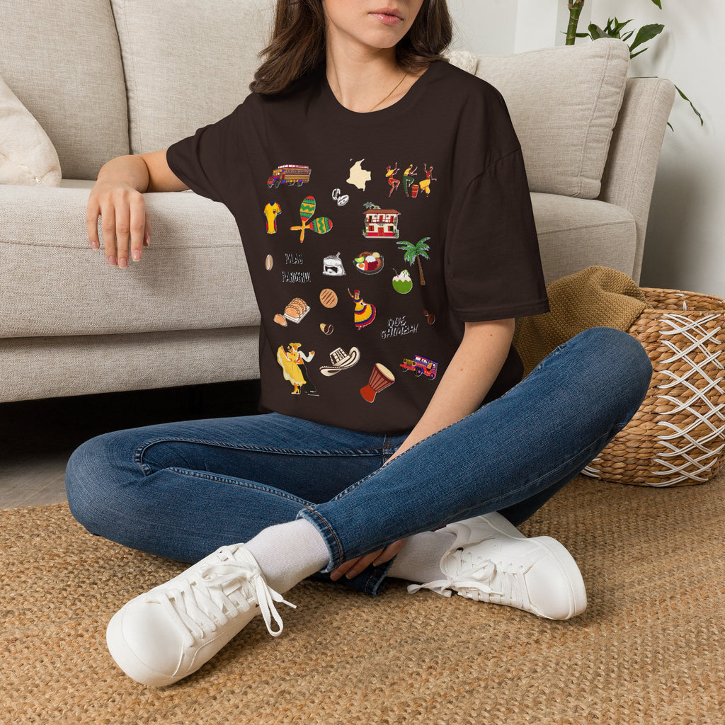 T-Shirt — Colombian Culture Icons