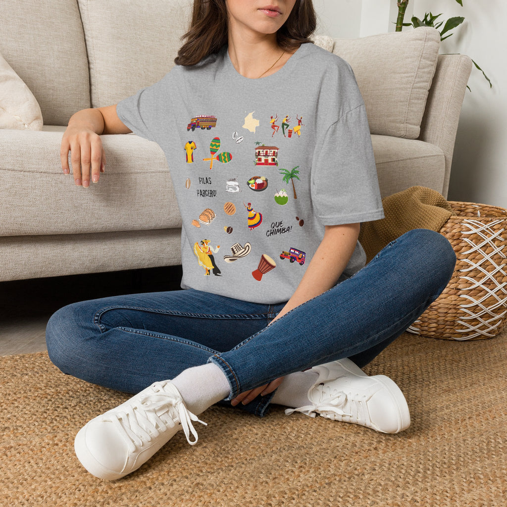 T-Shirt — Colombian Culture Icons