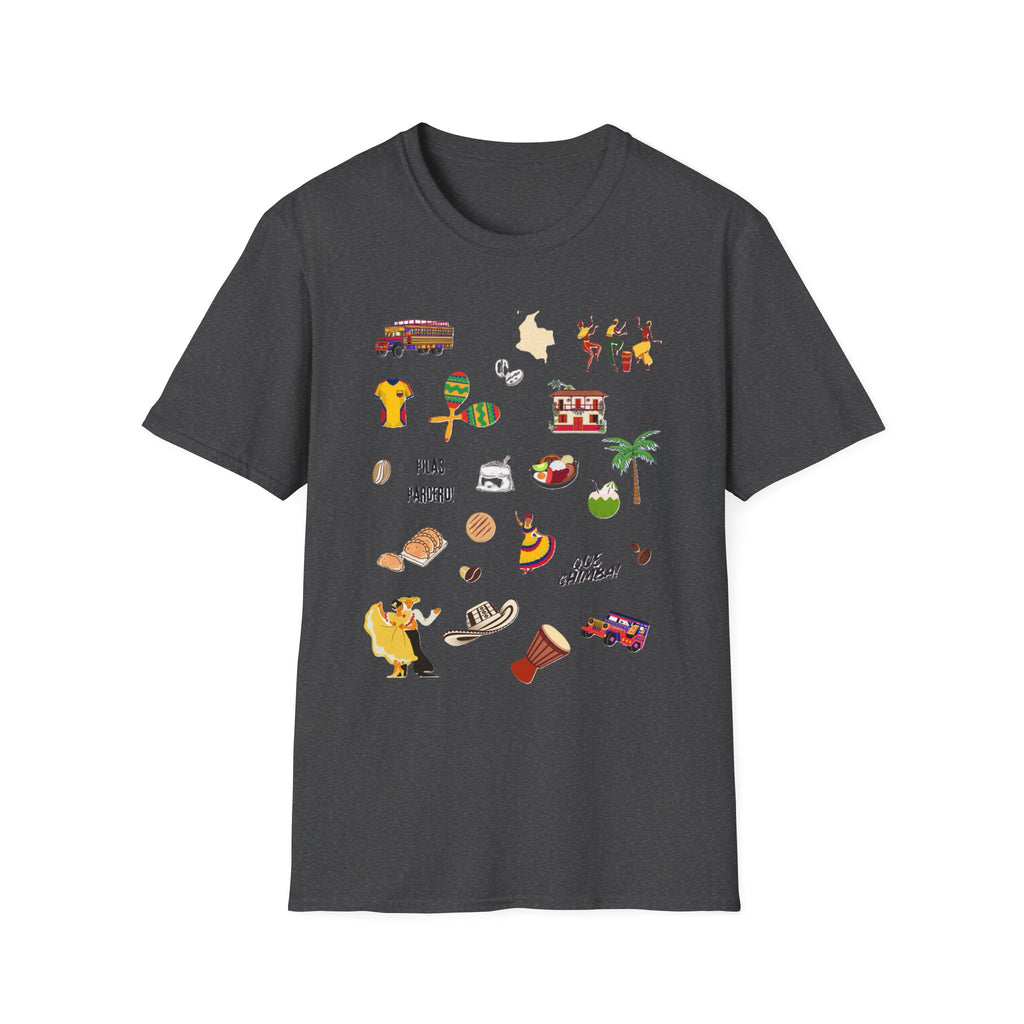 T-Shirt — Colombian Culture Icons