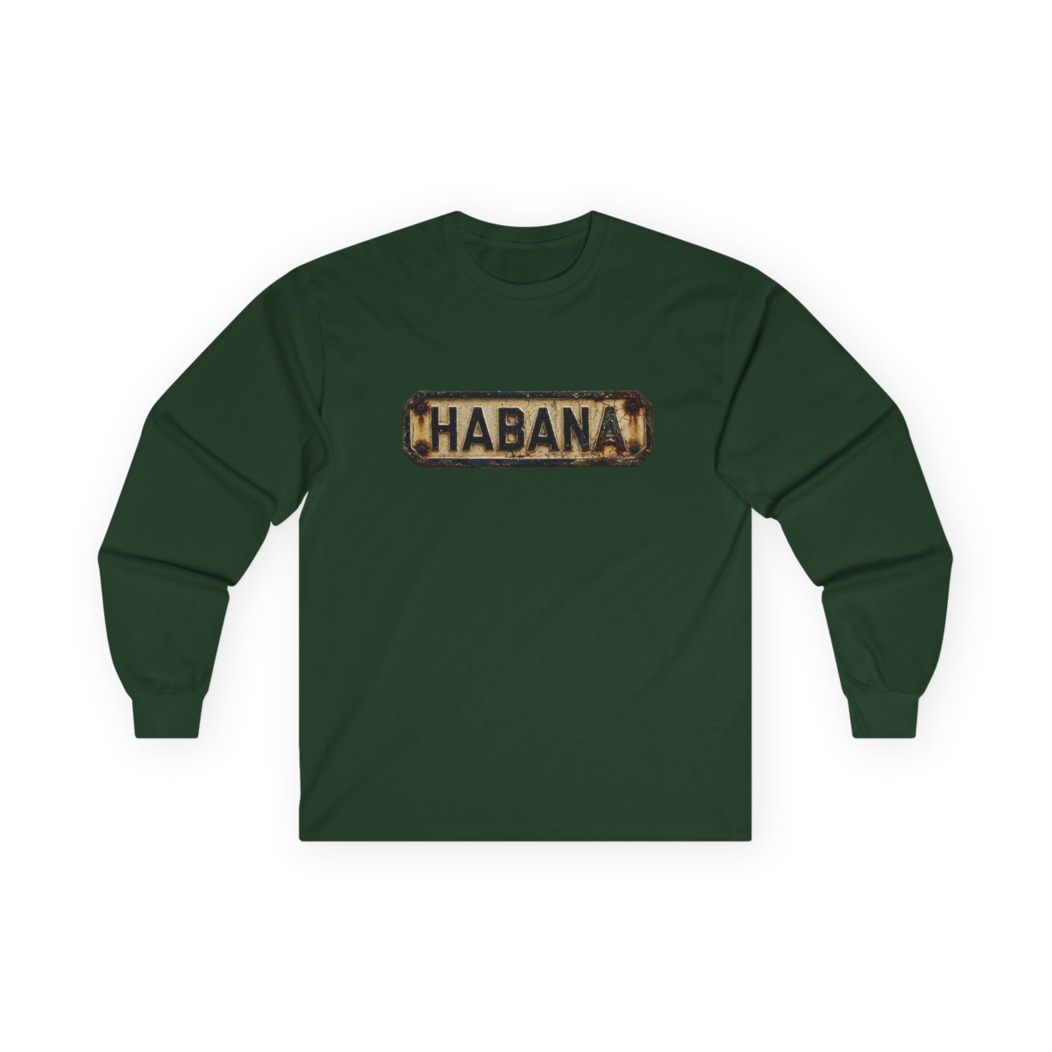 Habana Vintage Sign Long Sleeve Tee