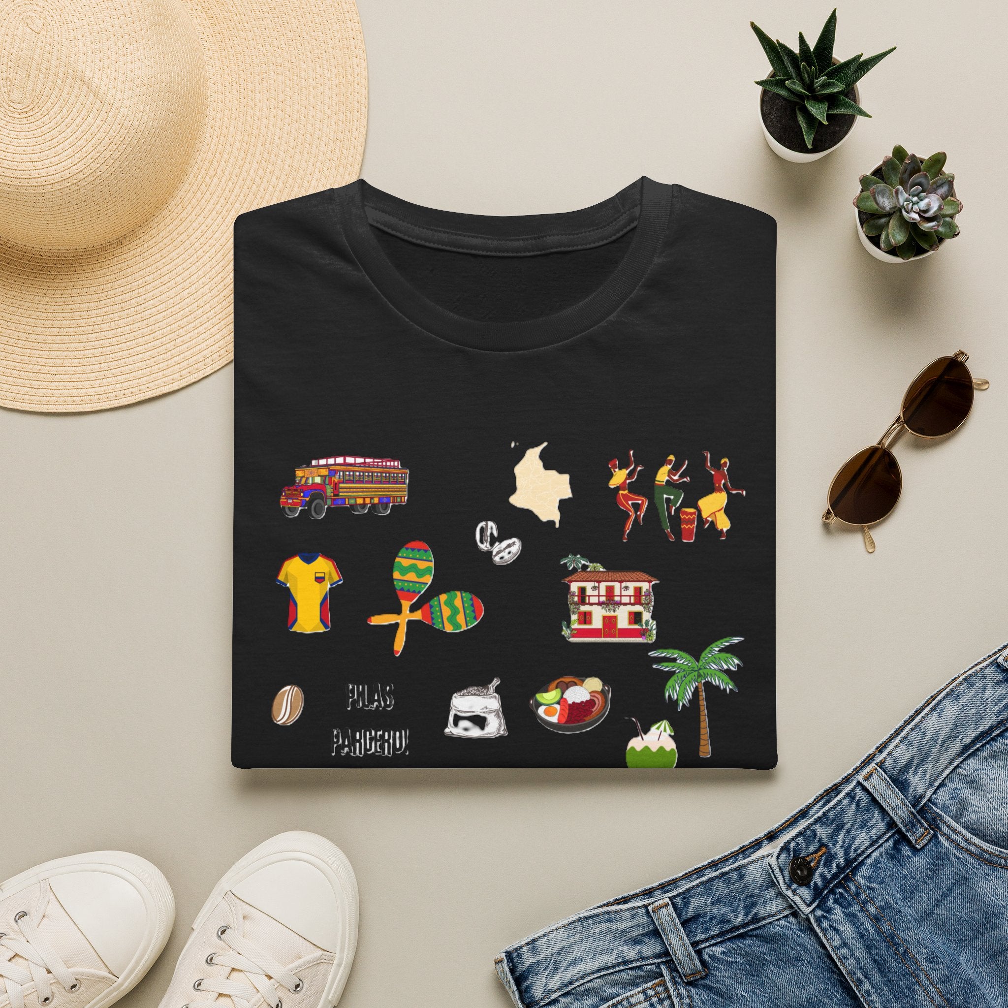 T-Shirt — Colombian Culture Icons