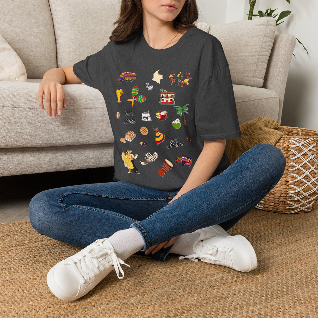T-Shirt — Colombian Culture Icons