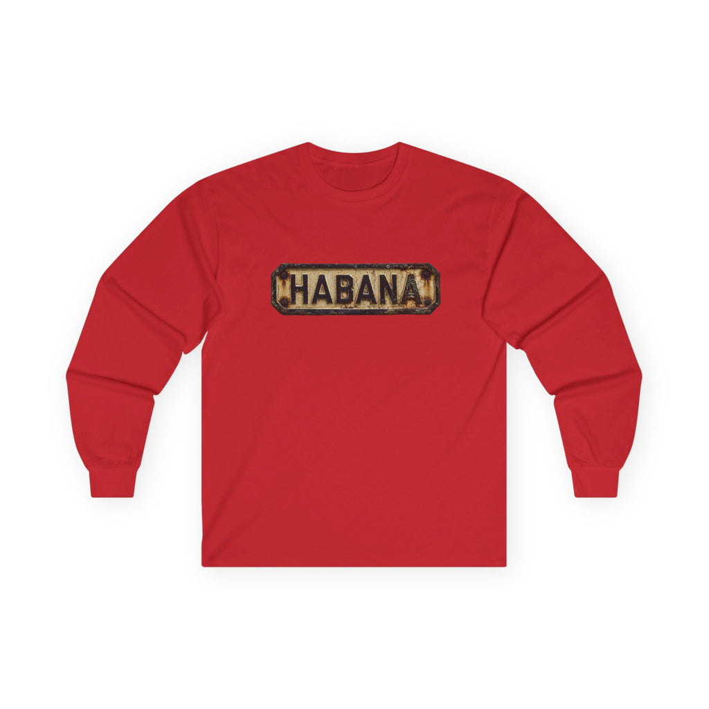 Habana Vintage Sign Long Sleeve Tee