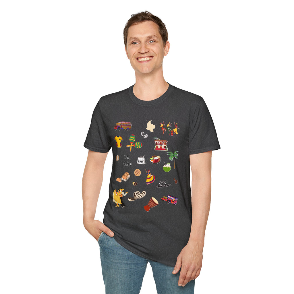 T-Shirt — Colombian Culture Icons