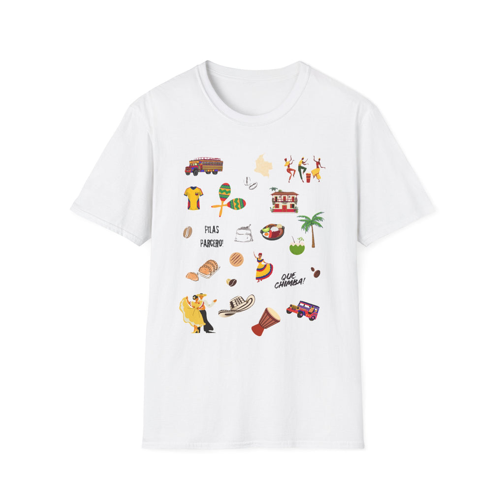 T-Shirt — Colombian Culture Icons