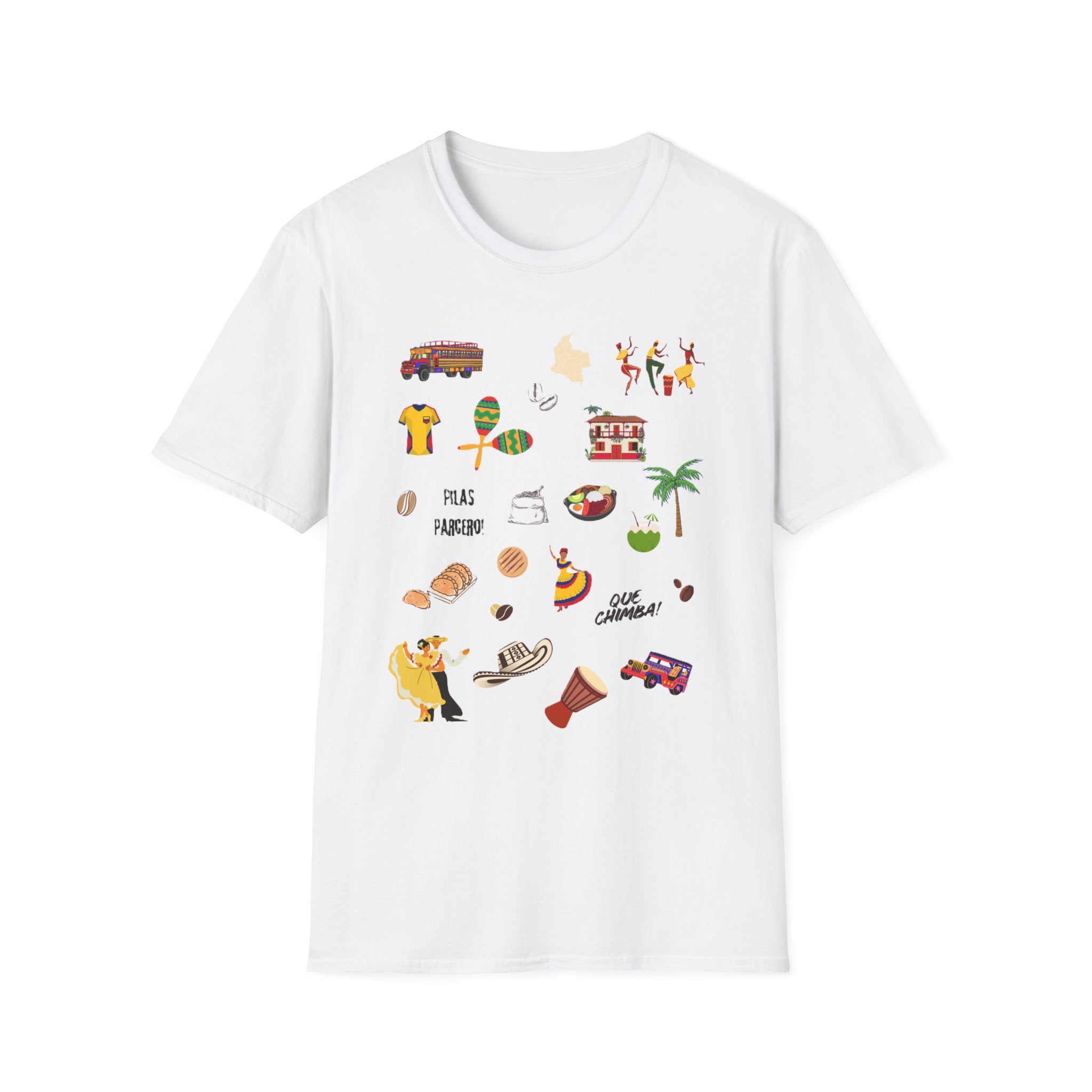T-Shirt — Colombian Culture Icons