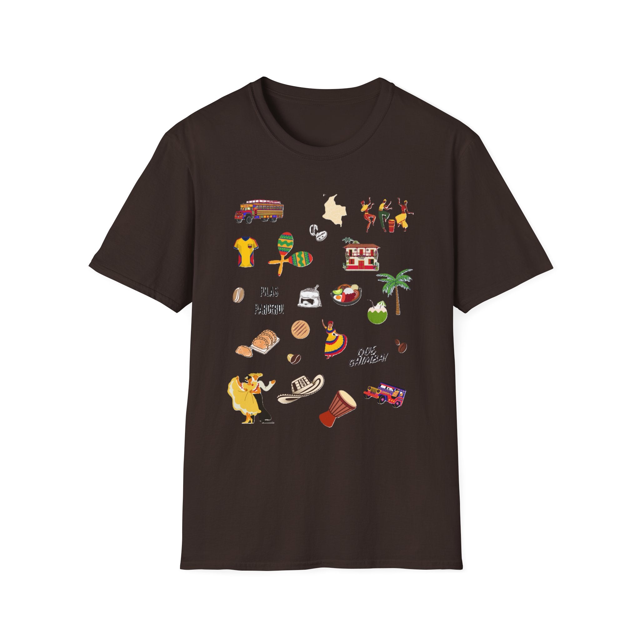 T-Shirt — Colombian Culture Icons
