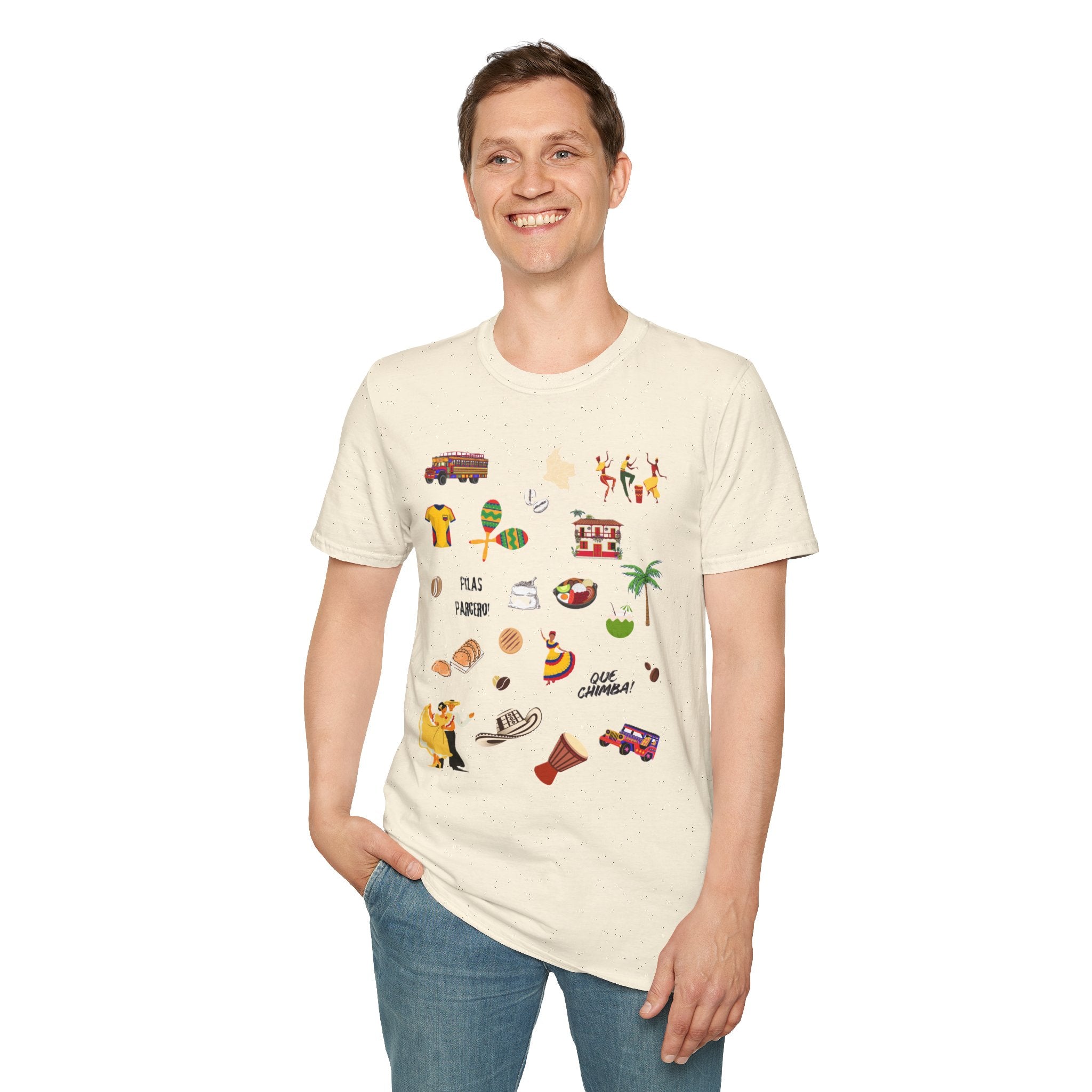 T-Shirt — Colombian Culture Icons