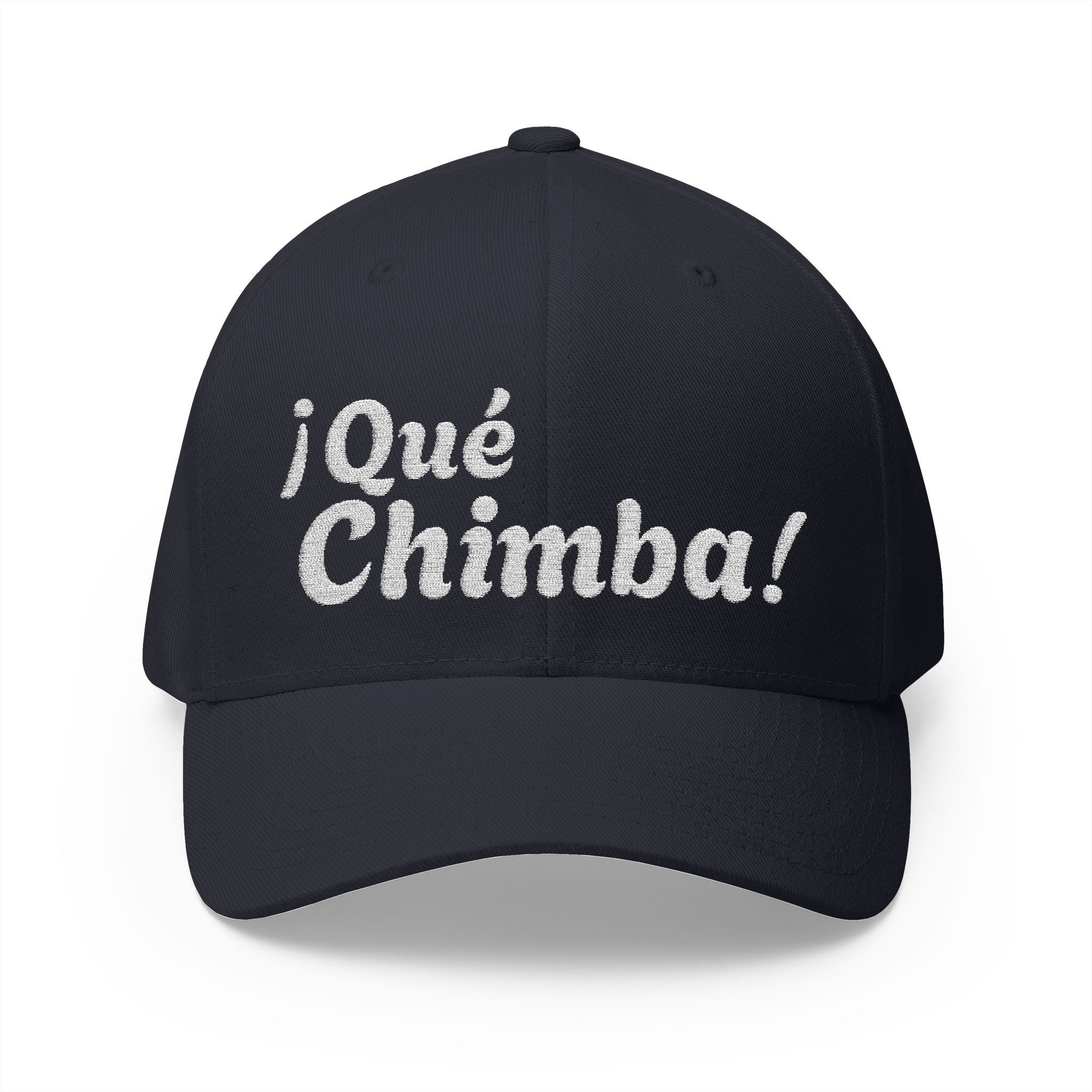 Que Chimba Embroidered Baseball Cap — Casual Latin Pride Hat